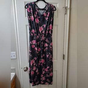Maurices Foral Print Causal Dress Size L